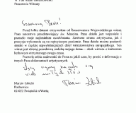 Rekomendacja Marcina Libickiego Posła na Sejm RP